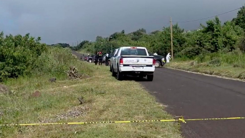 Ultiman a un hombre cerca de Ciudad Jardín, en Morelia, Michoacán 