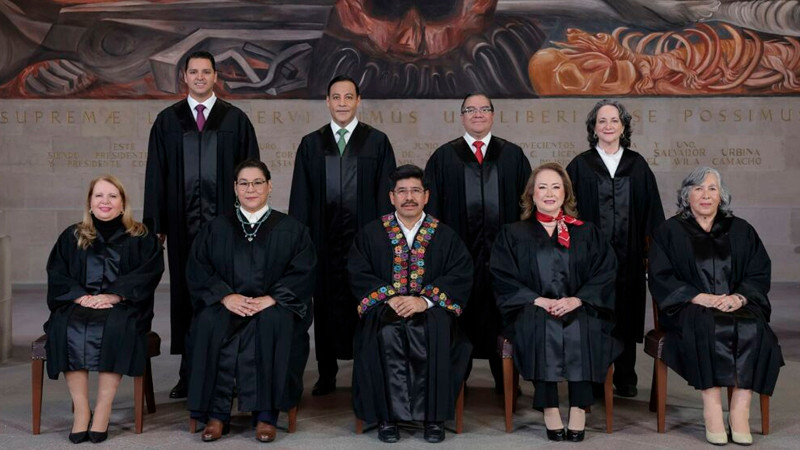 Revelan foto oficial de la nueva SCJN 