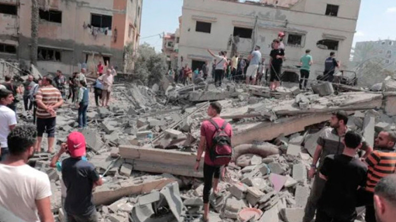 Desplazamiento de toda la población, entre los planes de EEUU en Gaza, según medios 