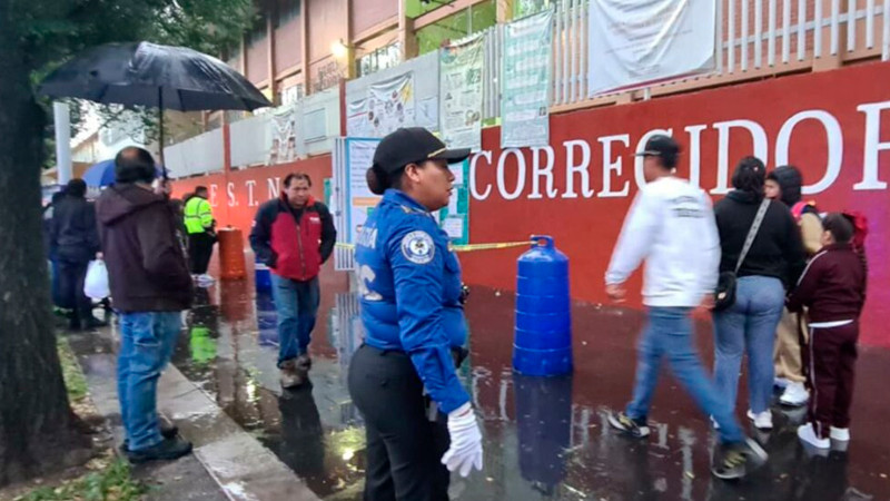 Activan Alerta Roja por lluvias en la CDMX 