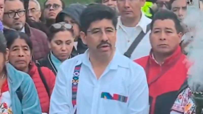 Pueblos indígenas consagran bastones de mando para nuevos ministros de la SCJN 