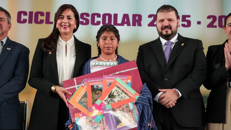 Con educación, la transformación de Michoacán en marcha; arranca el ciclo escolar 2025-2026: Segob 