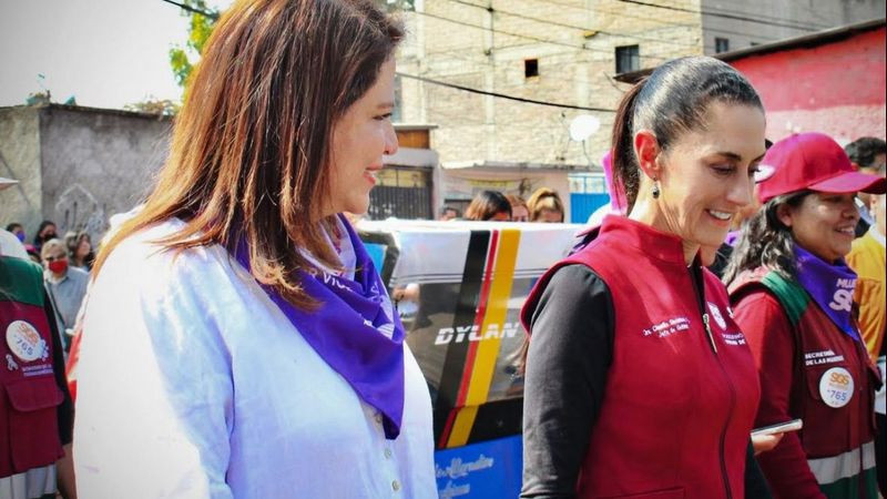Fabiola Alanís felicita a la presidenta Claudia Sheinbaum por su primer informe de gobierno 