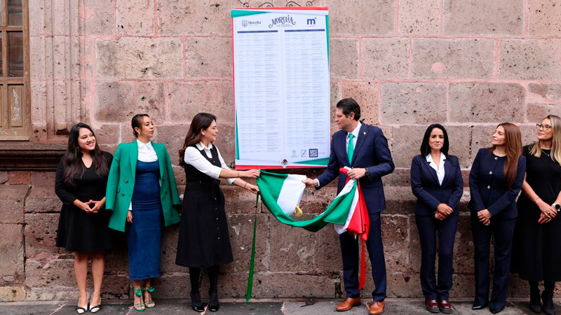 Devela Alfonso Martínez Programa de Fiestas Patrias 2025 en Morelia 