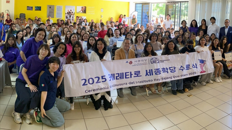 Más de 80 graduados en idioma coreano en el Instituto Rey Sejong 