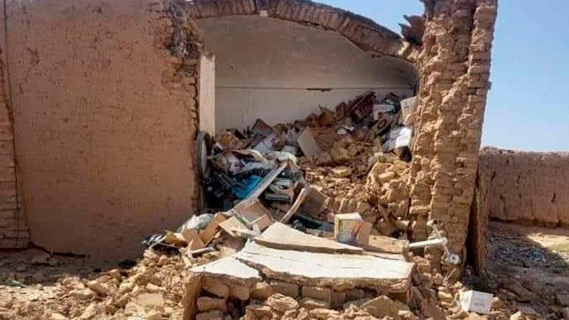 Nuevo sismo golpea Afganistán; cifra de muertos supera los mil 400 