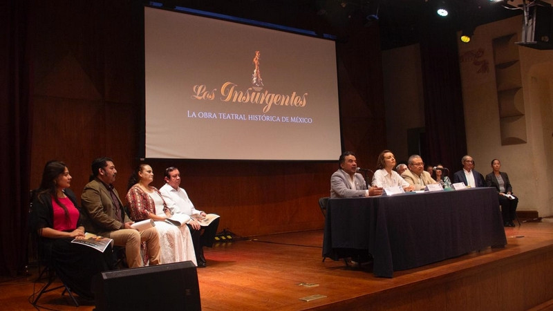 Cumple 22 años la obra Los Insurgentes, en Querétaro 
