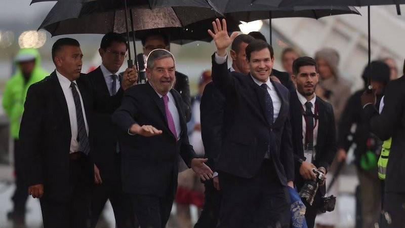 Marco Rubio inicia visita oficial a México; se reunirá con Sheinbaum en Palacio Nacional 