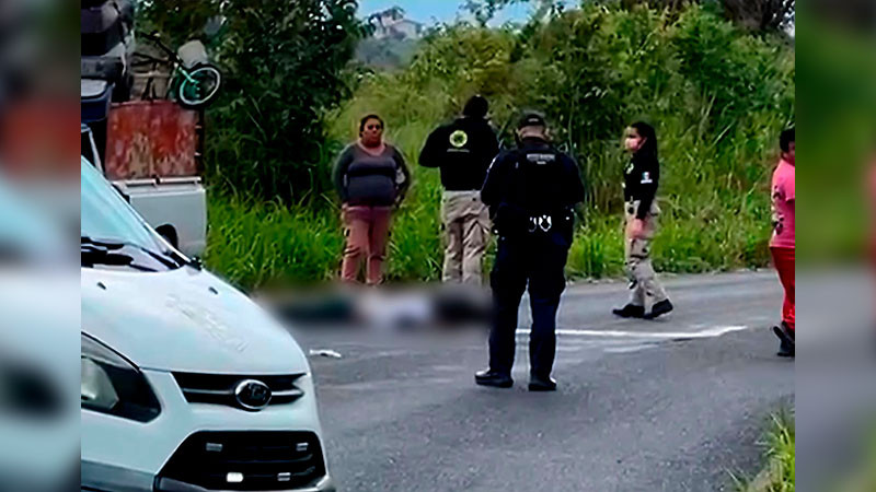 Muere joven tras accidentarse con su moto en Taretan, Michoacán 