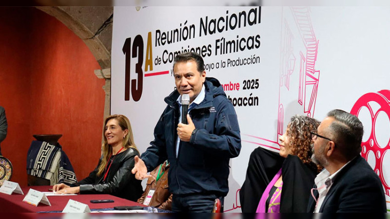 La pantalla se encendió en Michoacán, con la Reunión Nacional de Comisiones Fílmicas: Sectur 