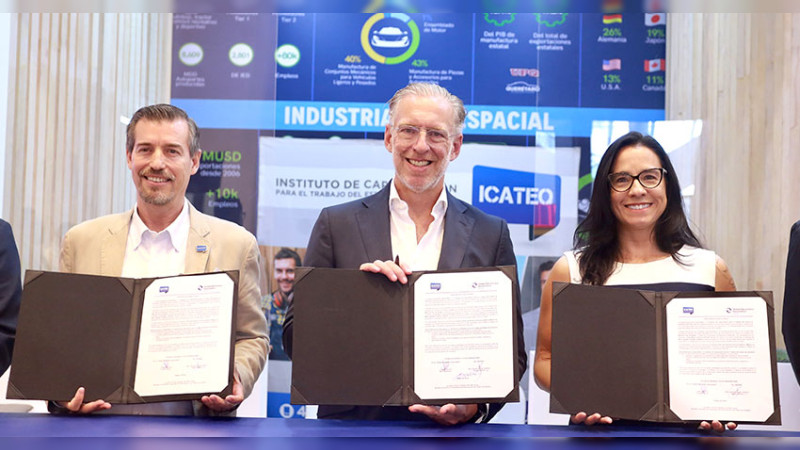 Atestigua Marco Del Prete incorporación del ICATEQ a Global Electronics Association 