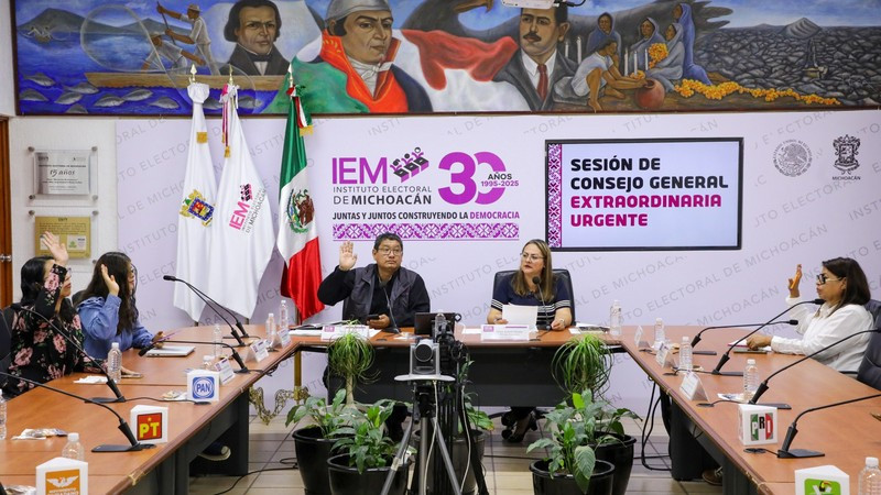 Consejo General del IEM declara válida la consulta en la comunidad de Chapa Nuevo 