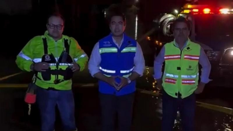  Felifer Macías y personal del municipio de Querétaro refuerzan supervisión de infraestructura pluvial 