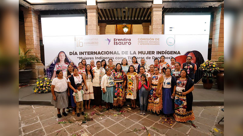 El Congreso de Michoacán reconoce el papel de las mujeres indígenas en el desarrollo de Michoacán 
