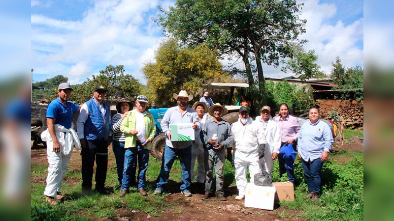 Gobierno de Morelia apoya a productores agrícolas 