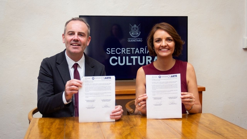 Impulsan Querétaro y Reino Unido alianza para fortalecer la economía creativa 