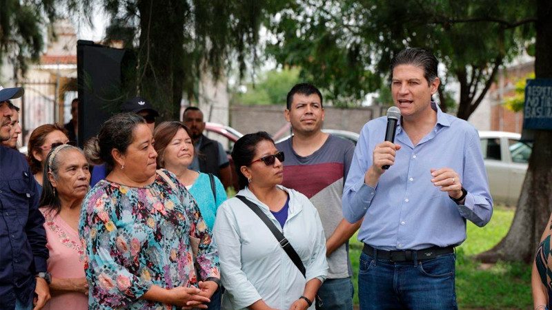 Encabeza Alfonso Martínez Jornada Integral #500 de limpieza y mantenimiento 