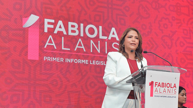 Consolidamos una constitución más humanista: Fabiola Alanís 