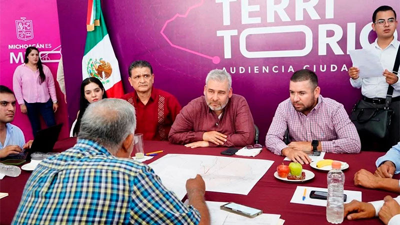 Celebra Reyes Galindo acciones para el bienestar de Múgica  