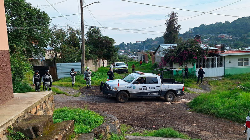 Ultiman a hombre en la colonia 28 de Octubre de Uruapan, Michoacán  