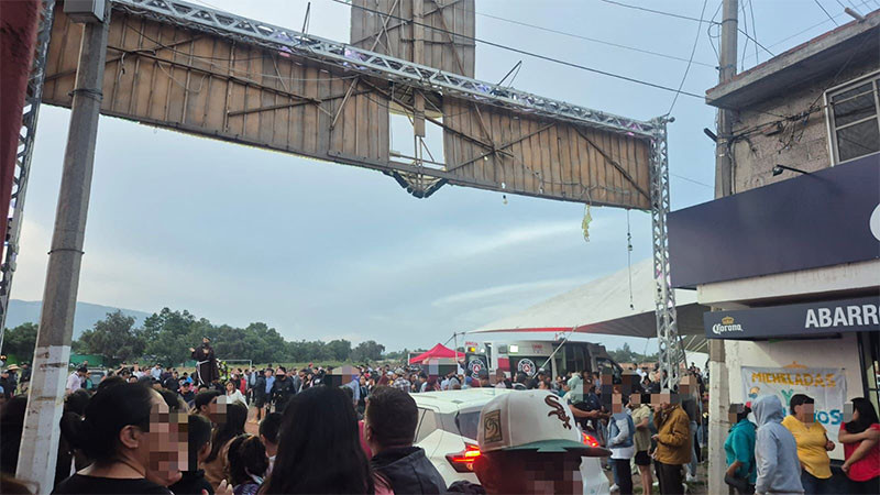 Explosión de juegos pirotécnicos deja 28 heridos en fiesta patronal del Estado de México 