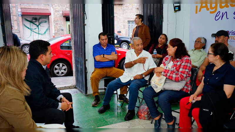 Diputada Brissa Arroyo y Comisario de Policía Morelia, José Pablo Alarcón suman esfuerzos por seguridad en municipio  