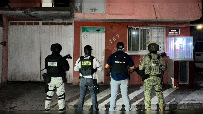 Aseguran más de 800 dosis de estupefacientes y detienen a una persona en Morelia, Michoacán  