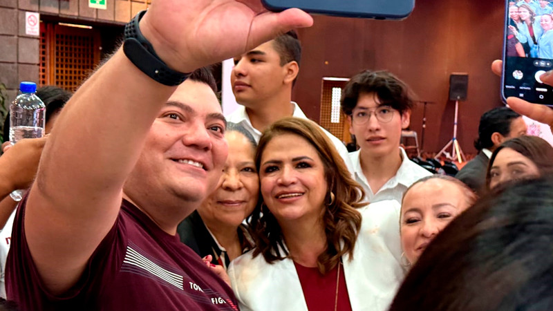 Con honestidad, fomentamos el diálogo para concretar acuerdos por Michoacán: Fabiola Alanís 