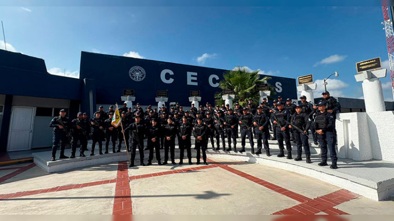 Capacita Policía Nacional de Colombia a policías queretanos en operaciones tácticas 