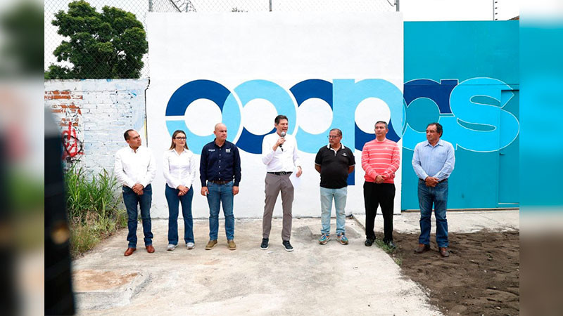 Gobierno de Morelia rehabilita el cárcamo de la colonia Las Jacarandas 