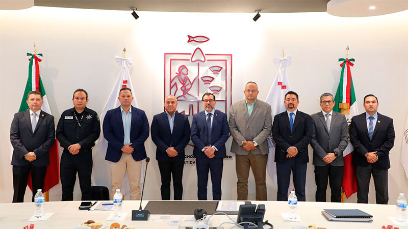 Autoridades de la SSP Michoacán fortalecen lazos de cooperación con el país de Panamá  
