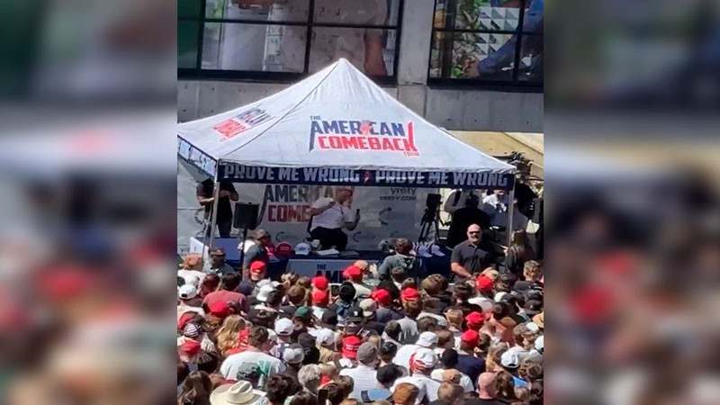 Trump confirma la muerte de Charlie Kirk tras ser baleado en un evento en Utah 