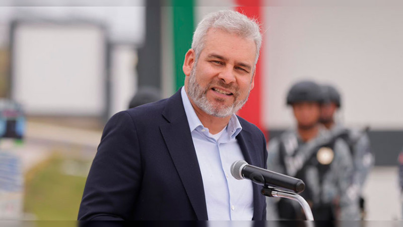 Con 50 cuarteles, Michoacán refuerza la estrategia de seguridad: Bedolla 