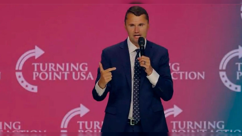 Entregará Trump Medalla de la Libertad al activista republicano Charlie Kirk 