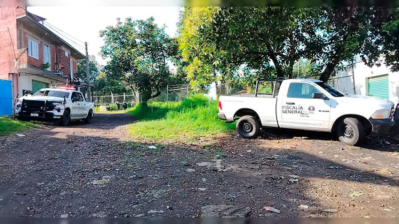 Ultiman a tiros a un individuo en la colonia Santa Catarina de Uruapan, Michoacán  