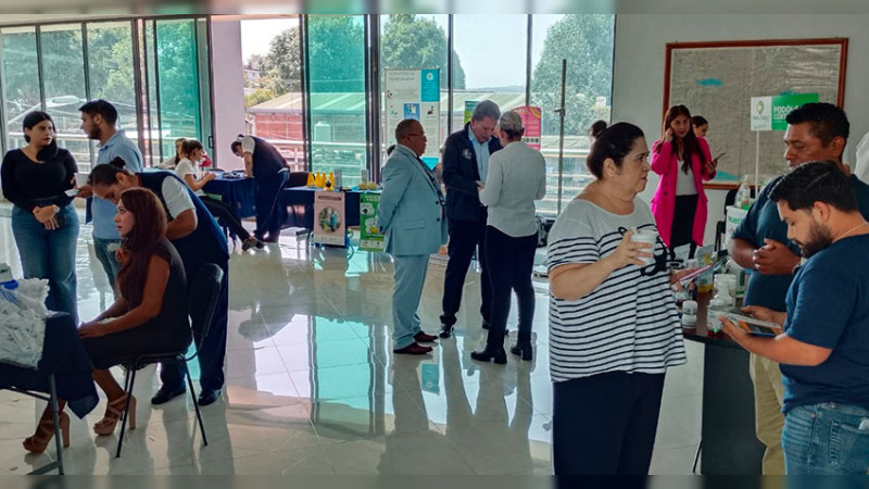 Se realizó la Feria de la Salud en la Fiscalía Regional de Uruapan 