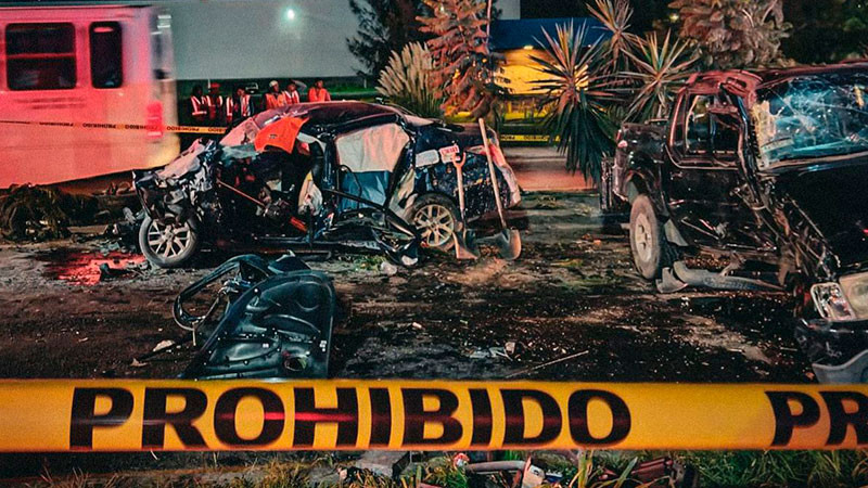 Tres muertos y tres heridos en fatal accidente en la carretera a Bernal 