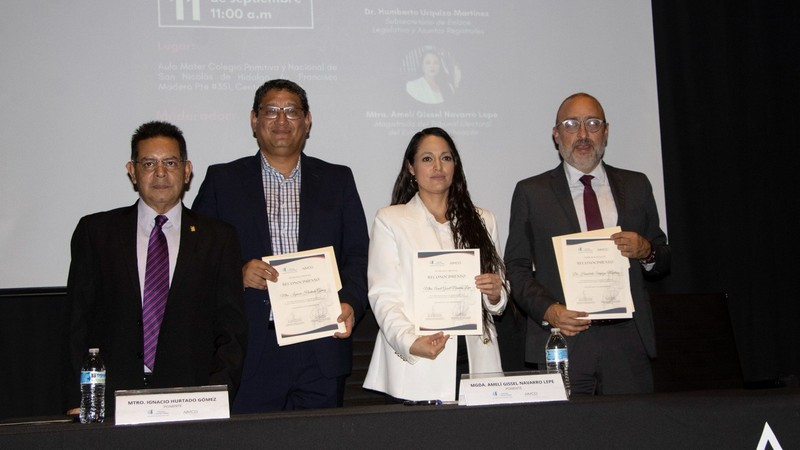 Magistrada Amelí Gissel Navarro Lepe participa en Foro “Un Nuevo Modelo Electoral en México” 