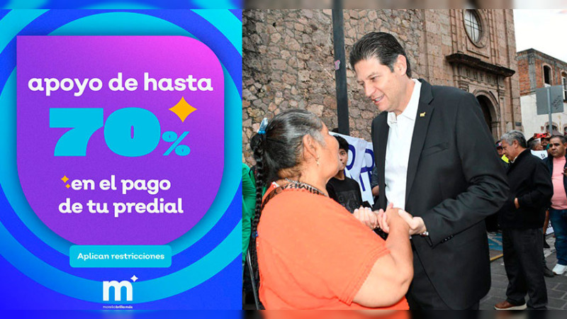 “Morelia al Día”, oportunidad para ponerse al corriente con el predial 