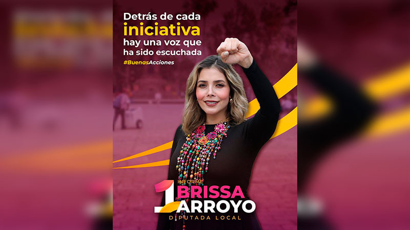 Legislando en serio y con la escucha activa: Brissa Arroyo  