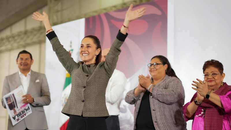 Con la Cuarta Transformación, México es uno de los países menos desiguales del continente: Claudia Sheinbaum 