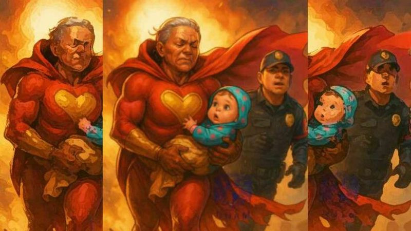 Confirman muerte de abuelita que protegió a su nieta durante explosión de pipa en Iztapalapa; le llaman "heroína de México" en redes sociales