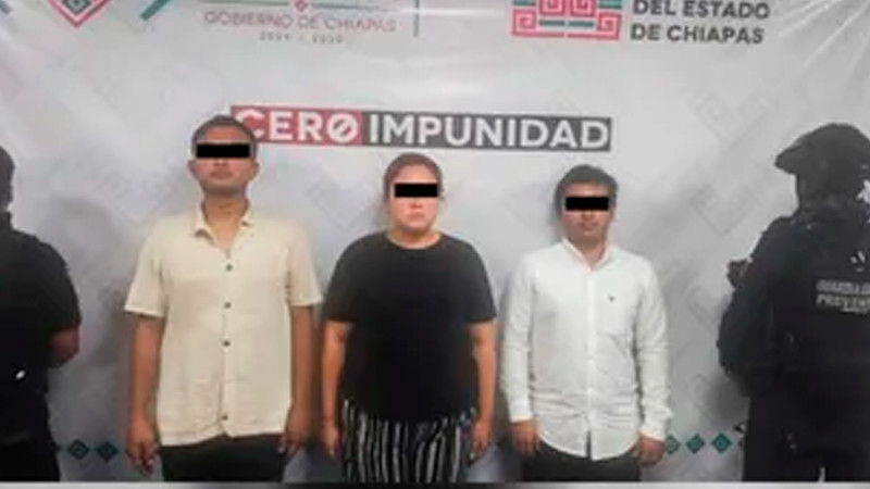 Caen 3 personas por homicidio de joven en Chiapas; habrían simulado secuestro de la víctima 