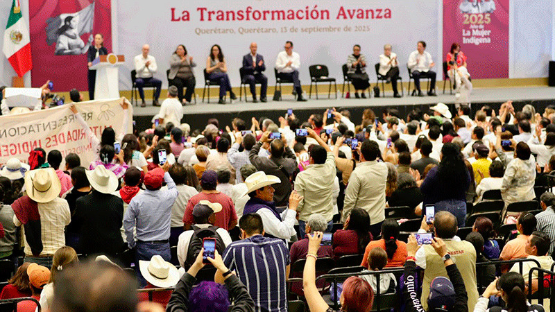 "Querétaro recuperará su vocación como centro del país para la operación de trenes"; afirmó Claudia Sheinbaum  