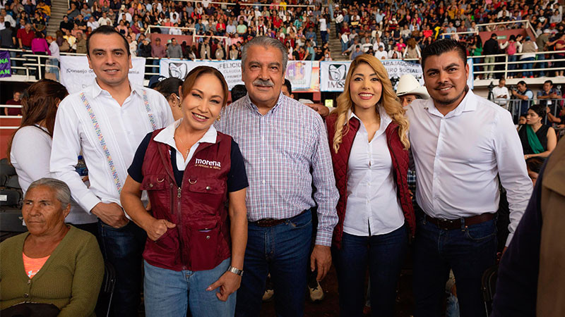 Michoacán, claro ejemplo del gran trabajo de la Presidenta Sheinbaum: Morón 