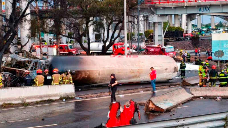 Aumenta a 14 cifra de muertos por explosión de pipa en Iztapalapa; señalan a conductor por la tragedia 