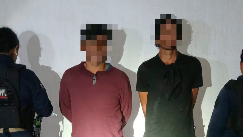Operación Apatzingán: Aprehenden a dos en posesión de arma de fuego 