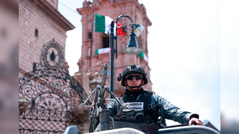 Habrá reforzamiento de seguridad federal en zonas focos rojos de Michoacán  