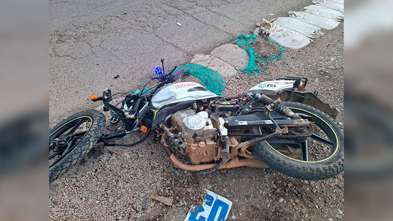 Zitácuaro, Michoacán: Muere motociclista en accidente  