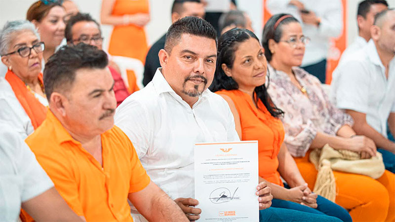 Movimiento Ciudadano refuerza su liderazgo en Lázaro Cárdenas y Múgica; toman protesta comisiones operativas municipales 
